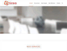 Tablet Screenshot of eticeo.com